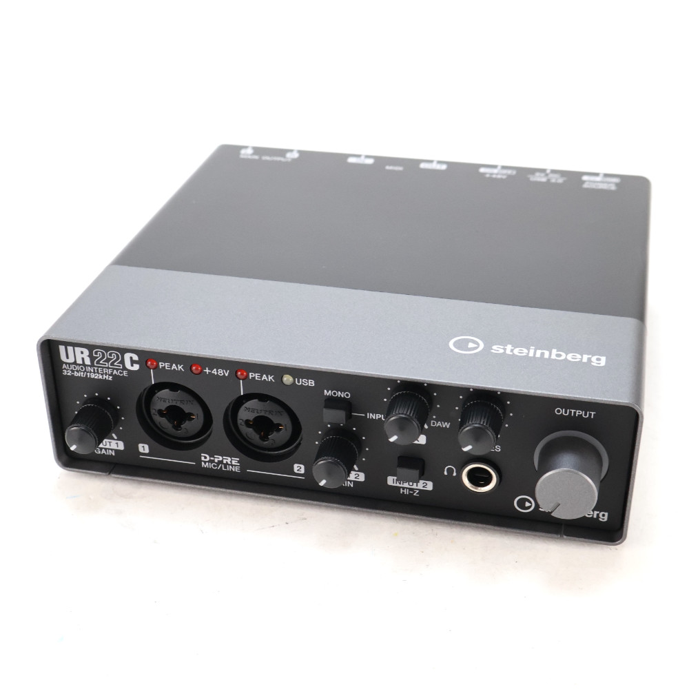 【中古】 オーディオインターフェイス Steinberg UR22C スタインバーグ USBオーディオインターフェース