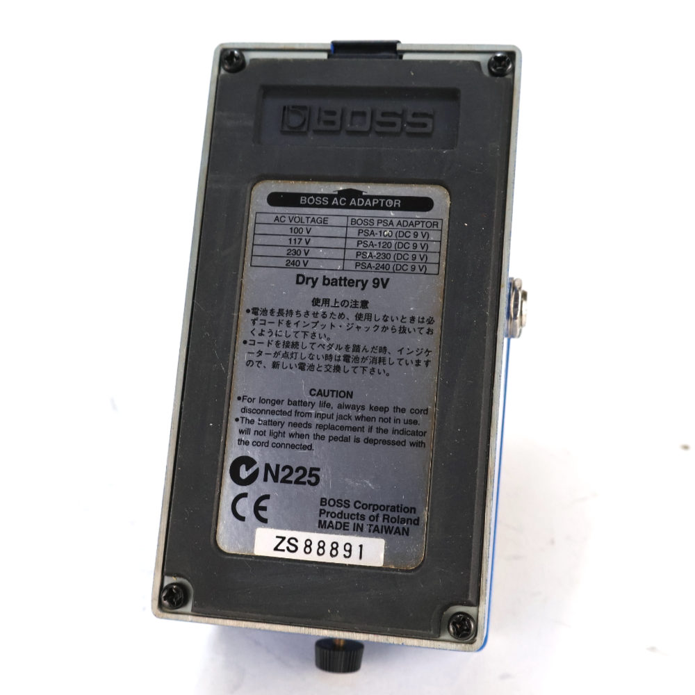 【中古】コンプレッサー エフェクター BOSS CS-3 Compression Sustainer ギターエフェクター ボトム画像