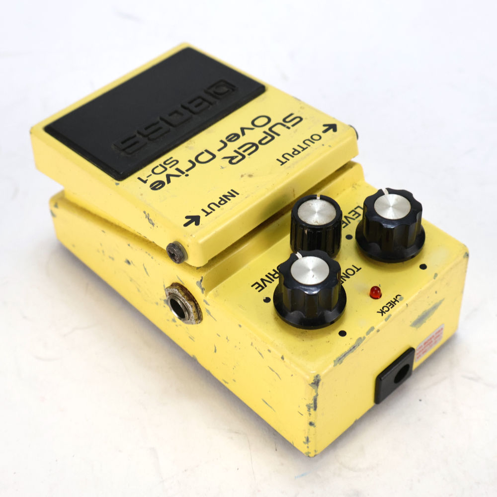【中古】 スーパーオーバードライブ エフェクター BOSS SD-1 Super Over Drive ギターエフェクター リア斜めアングル画像