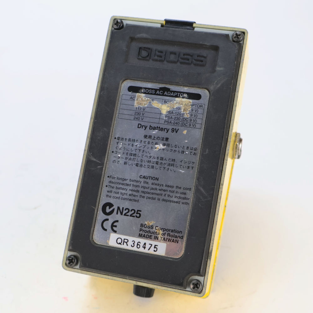 【中古】 スーパーオーバードライブ エフェクター BOSS SD-1 Super Over Drive ギターエフェクター ボトム画像
