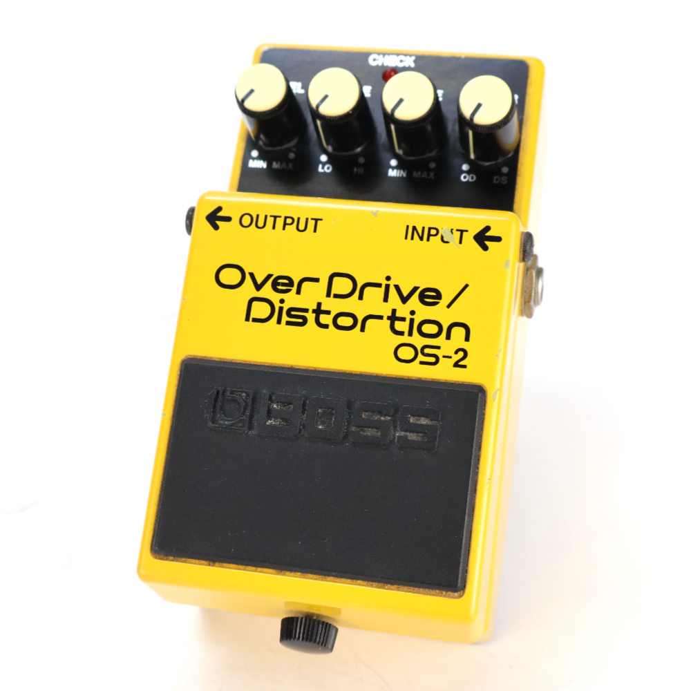 【中古】オーバードライブ ディストーション エフェクター BOSS OS-2 OverDrive Distortion ギターエフェクター