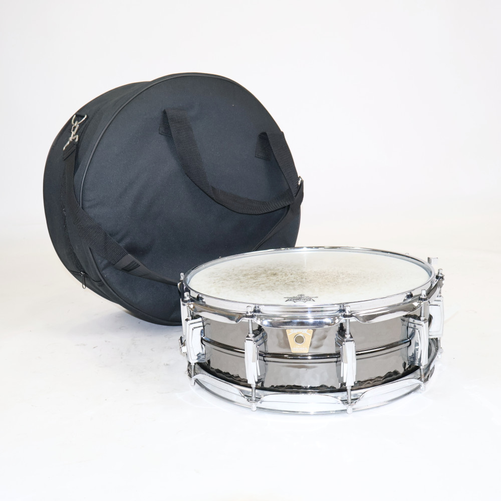 【中古】 スネアドラム ラディック Ludwig LB416K Black Beauty Hammered 14×5