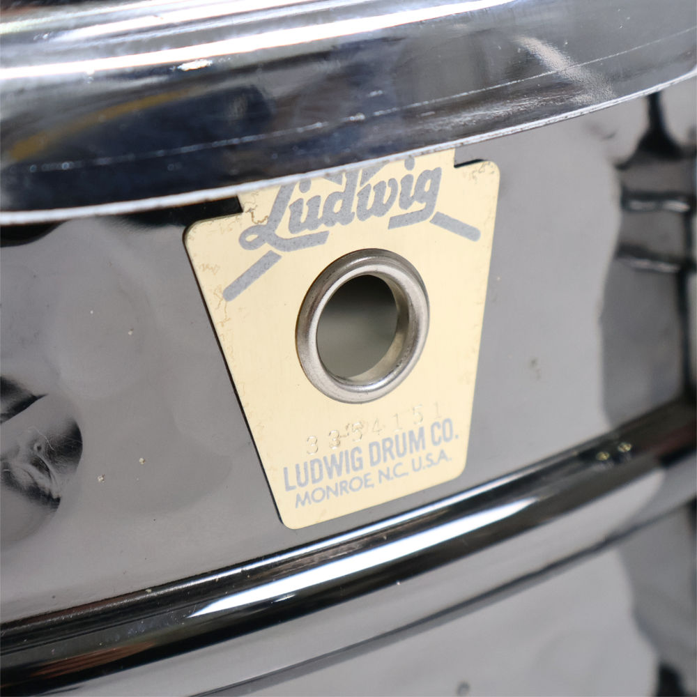 【中古】 スネアドラム ラディック Ludwig LB416K Black Beauty Hammered 14×5 詳細画像