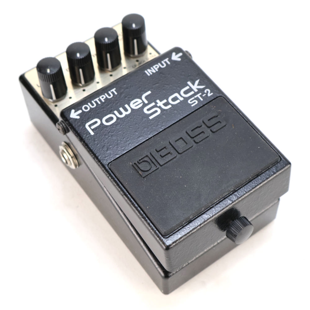 【中古】 ディストーション エフェクター BOSS ST-2 Power Stack ギターエフェクター 斜めアングル画像