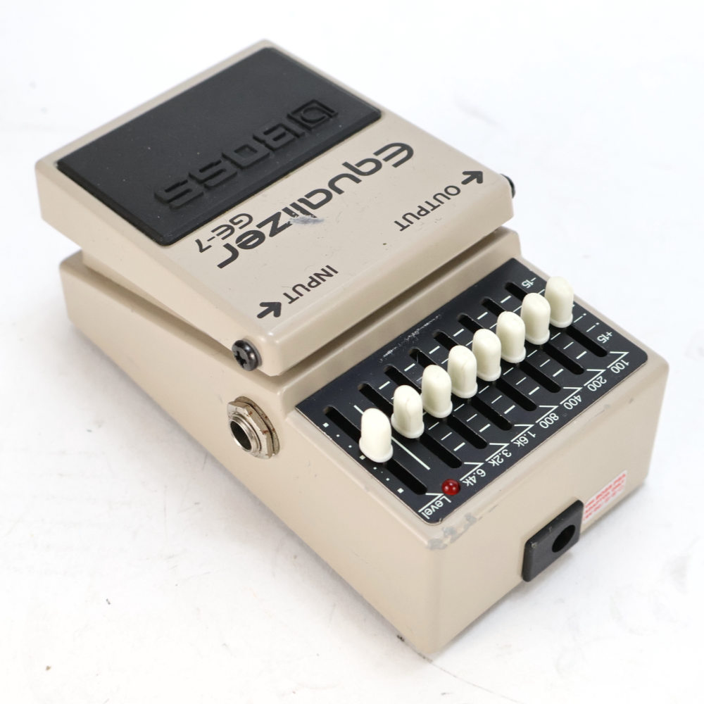 【中古】イコライザー エフェクター BOSS GE-7 Equalizer ギターエフェクター リア斜めアングル画像