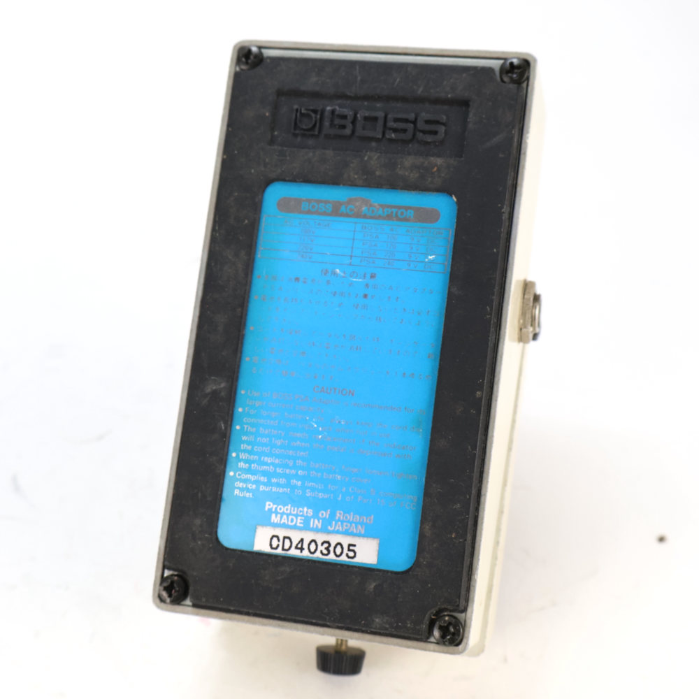 【中古】 デジタルディレイ エフェクター BOSS DD-3 Digtal Delay MADE IN JAPAN ギターエフェクター ディレイ ボトム画像