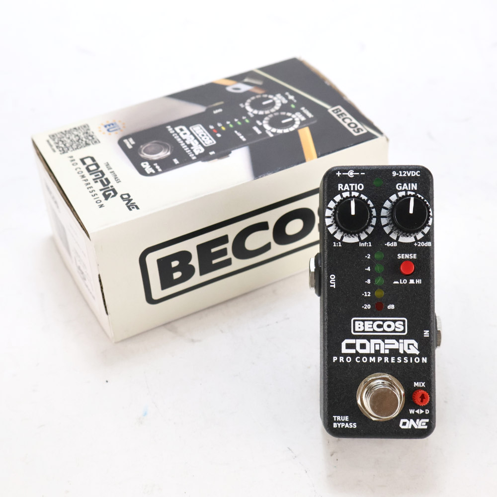 【中古】 BECOS CompIQ MINI ONE コンプレッサー エフェクター