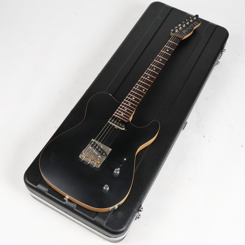 【中古】 エレキギター SAITO GUITARS S-622TLC Black 2017年製 齋藤ギター TLスタイル SAYTONEピックアップ搭載 日本製 MADE IN JAPAN