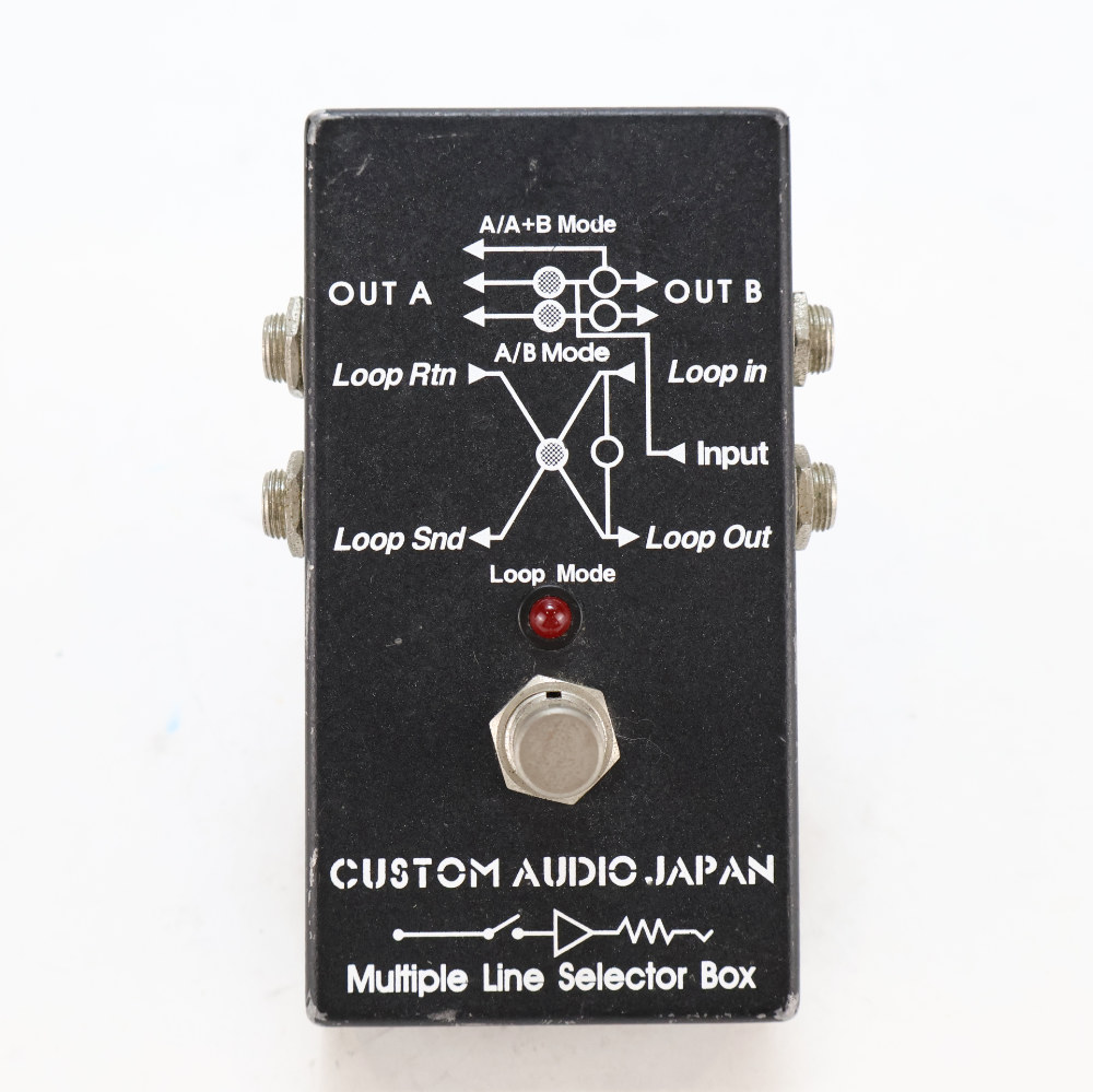 【中古】 ラインセレクター CUSTOM AUDIO JAPAN (CAJ) Multiple Line Selector Box