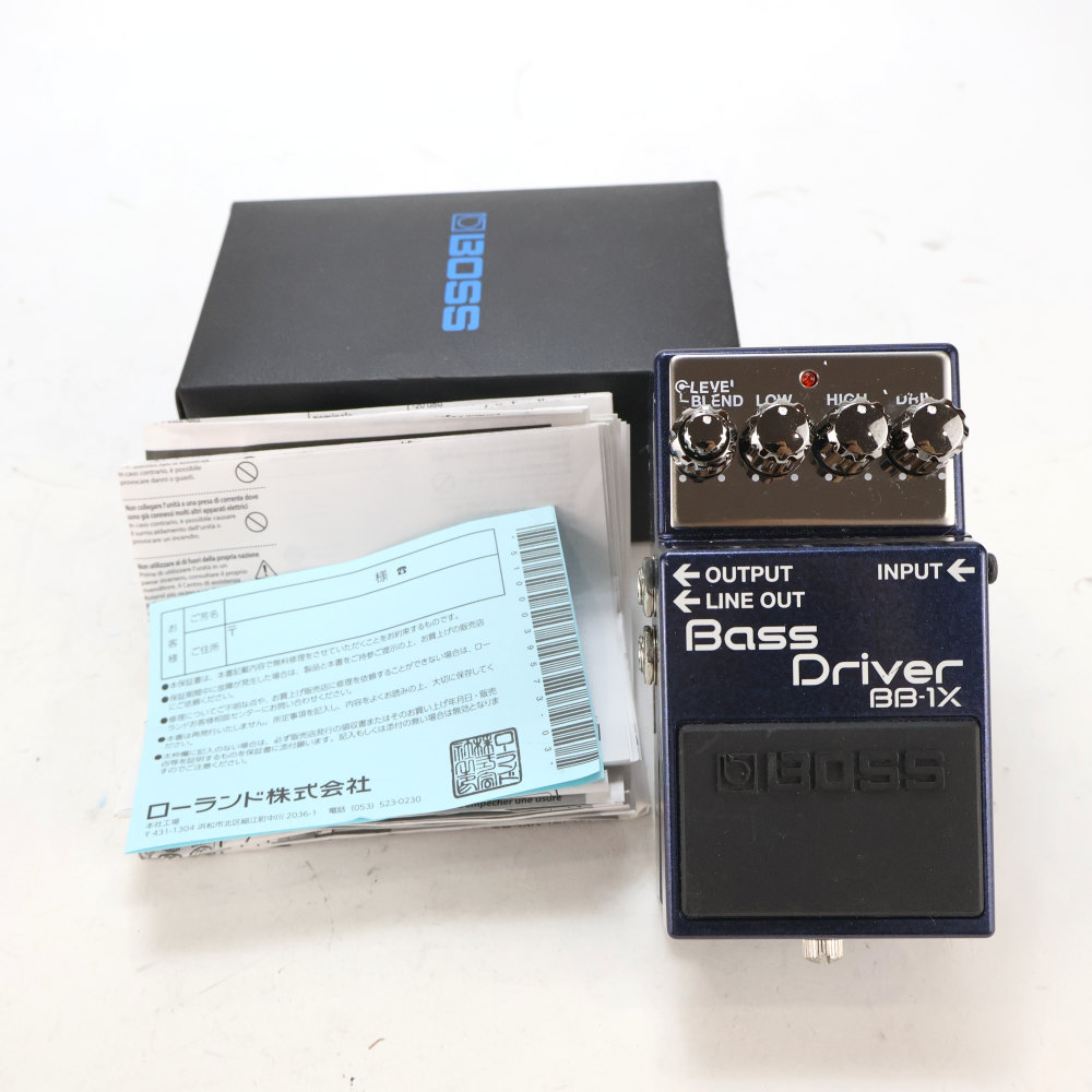 【中古】 ベースオーバードライブ エフェクター BOSS BB-1X Bass Driver ベースドライバー ベースエフェクター