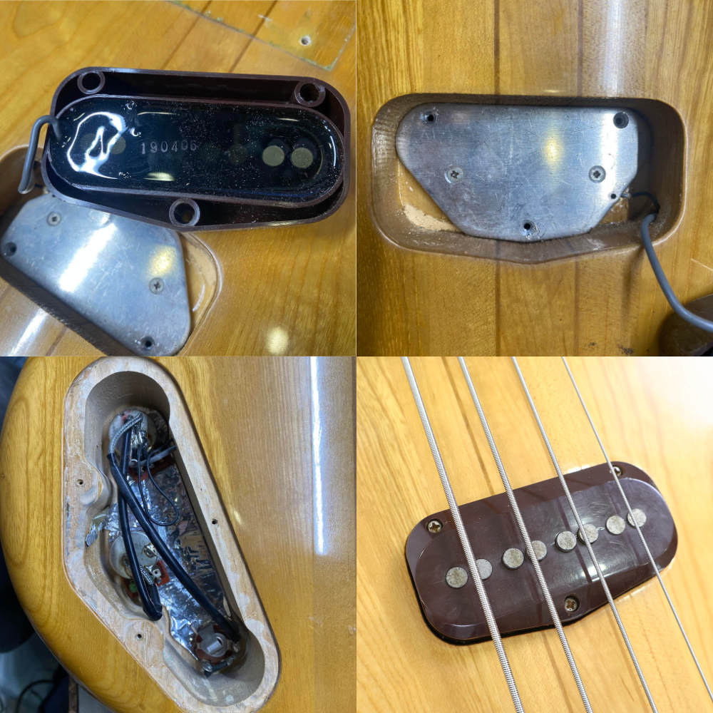 【中古】GRECO グレコ GOBII-750 N 1979年製 エレキベース 詳細画像