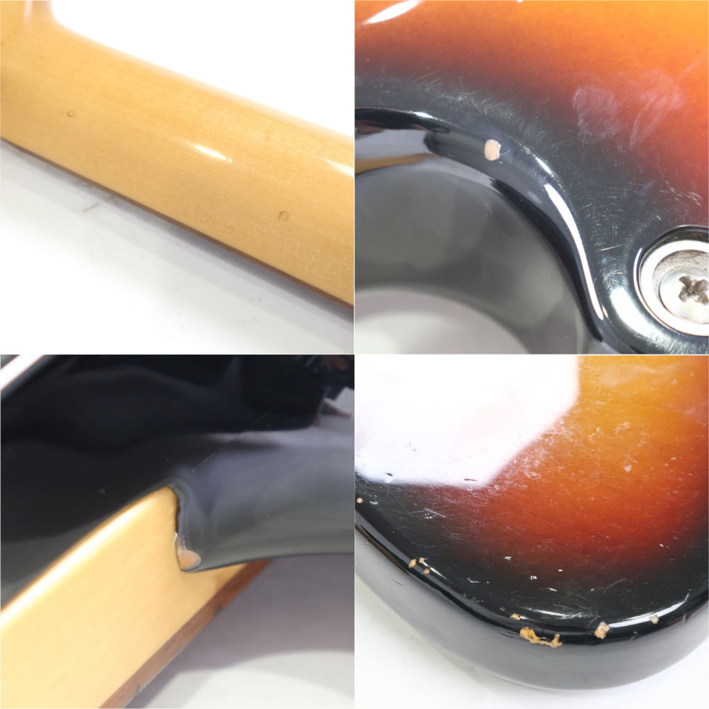 【中古】Mike Lull マイクルル V4 Fretless Mod 3Tone Sunburst JBスタイル エレキベース フレットレス加工あり 詳細画像