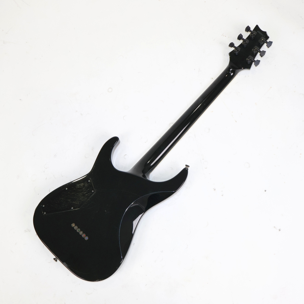 【中古】 エレキギター ESP Hrizon Custom See Thru Green 2008年頃製造 オーダーモデル キルテッドメイプルトップ Seymour Duncan  Cusoom5/Jazz搭載 ホライゾン 詳細画像