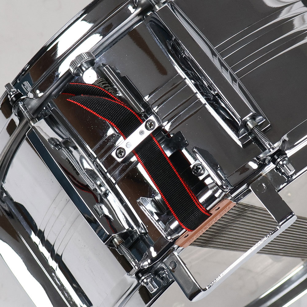 【中古】 スネアドラム ヤマハ YAMAHA SD-965M Seamless Steel Shell 14x6.5 Made in Japan 側面