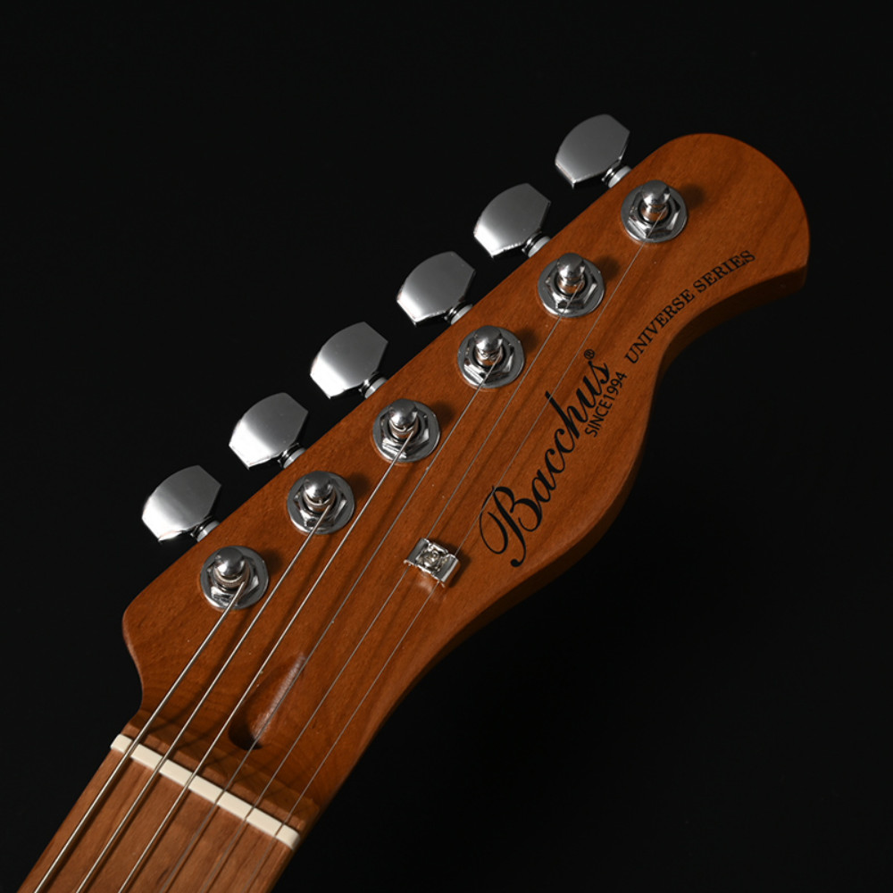 BACCHUS バッカス Universe Series BTE-1-RSM/M-TTPG BLK エレキギター ヘッド部