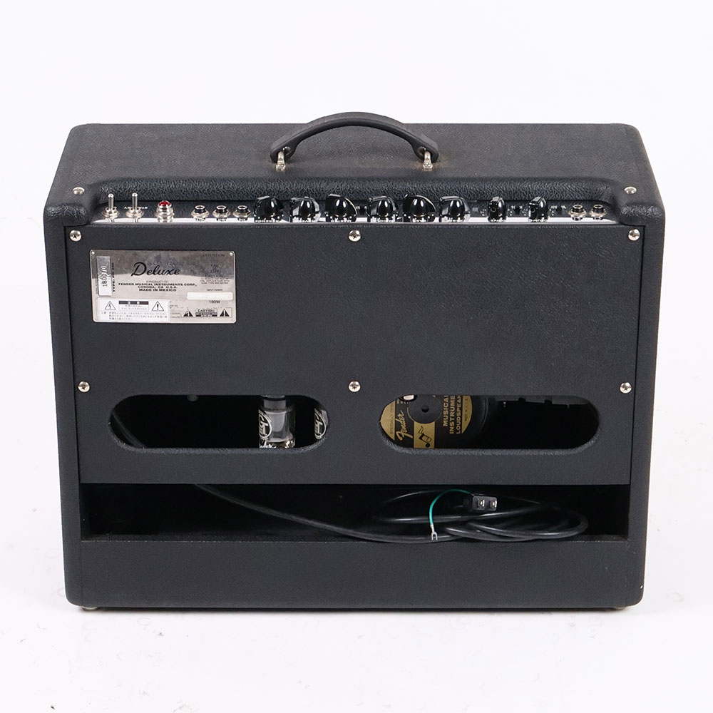 【中古】 ギターアンプ Fender Hot Rod Deluxe BK 100V仕様 フェンダー ホットロッドデラックス 真空管アンプ 背面