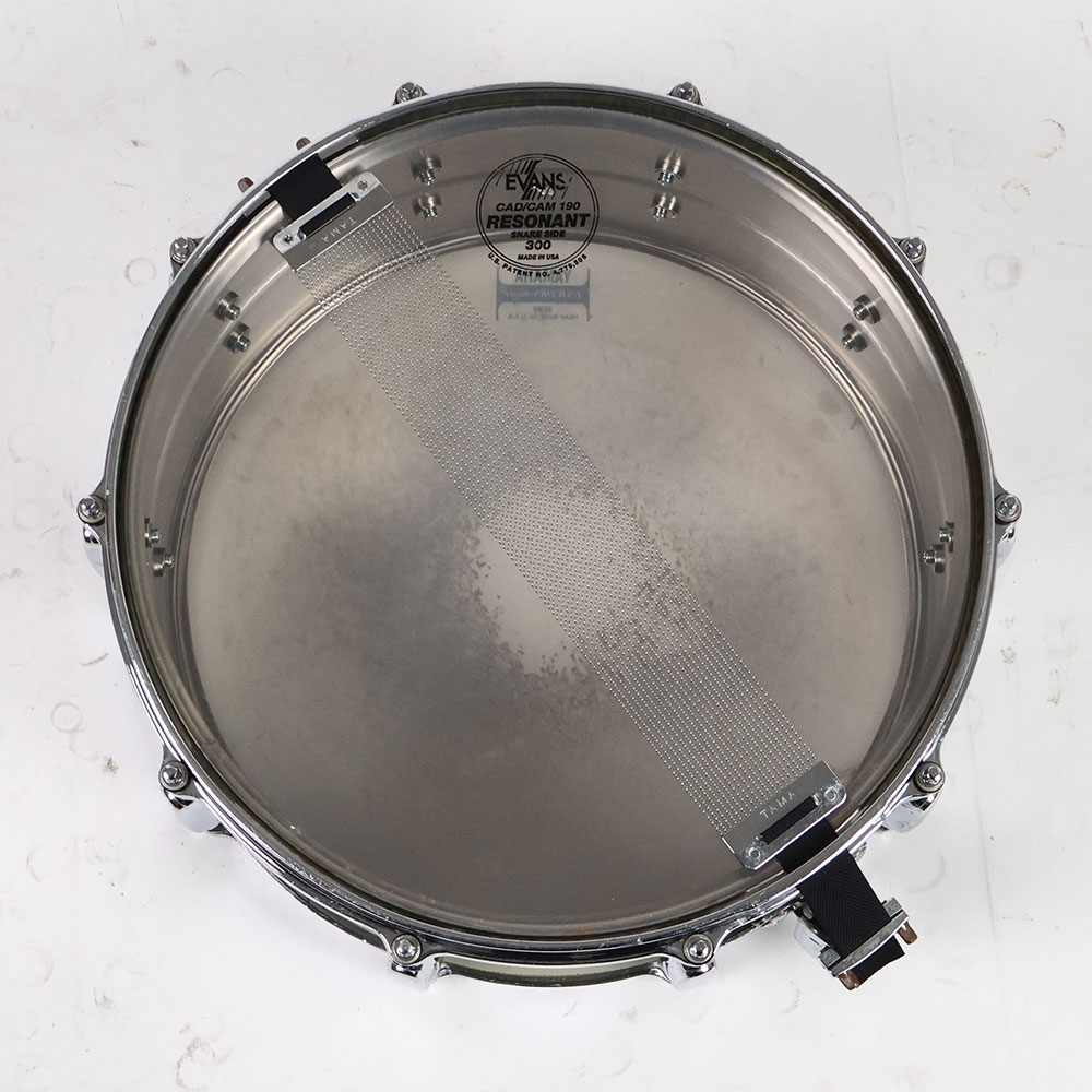 【中古】 スネアドラム タマ TAMA RS465 14x6.5 ROCKSTAR Steel スネアドラム 裏面