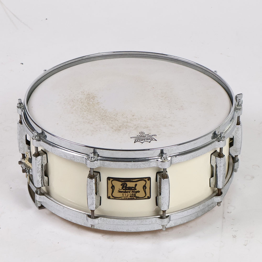 【中古】 スネアドラム パール Pearl Standard Maple 14x5.5 メイプルシェル