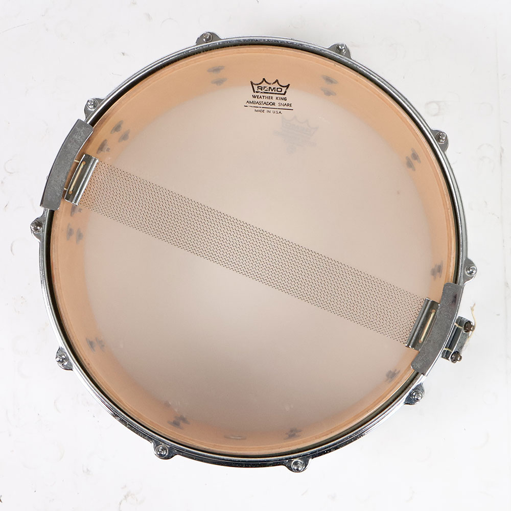 【中古】 スネアドラム パール Pearl Standard Maple 14x5.5 メイプルシェル 裏面
