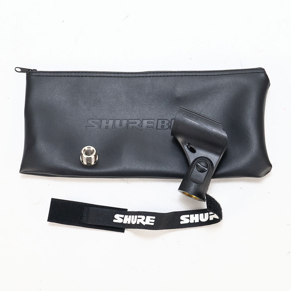 【中古】 SHURE BETA57A ボーカル/楽器両用 ダイナミックマイク 付属品