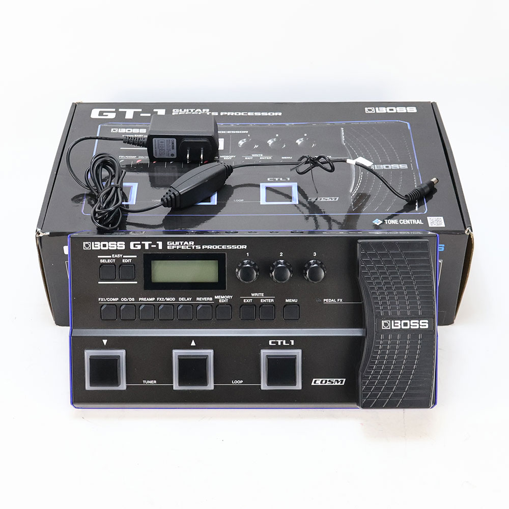 【中古】ボス マルチエフェクター BOSS GT-1 Guitar Effect Processor
