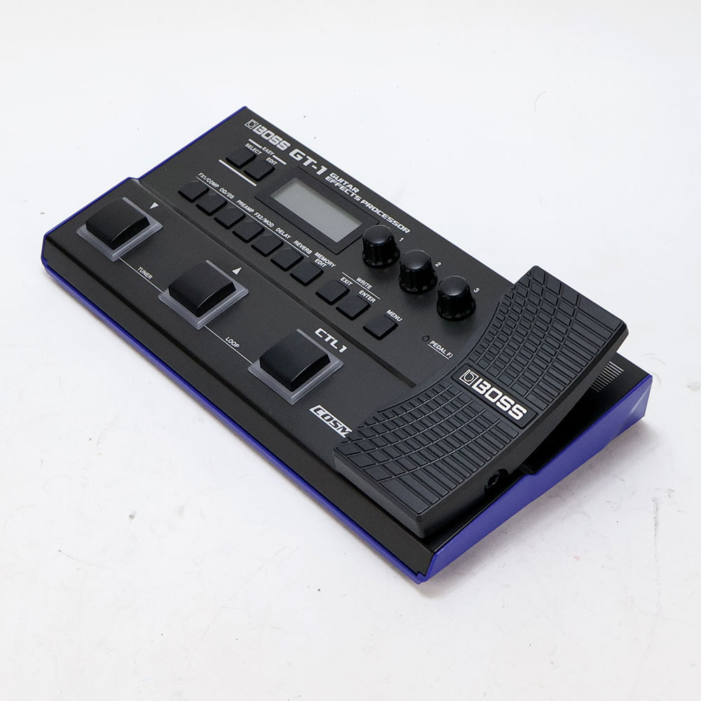 【中古】ボス マルチエフェクター BOSS GT-1 Guitar Effect Processor 全体