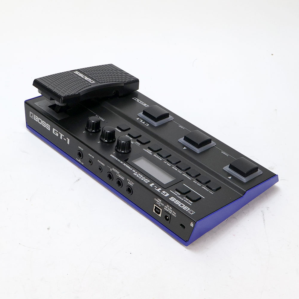 【中古】ボス マルチエフェクター BOSS GT-1 Guitar Effect Processor 全体