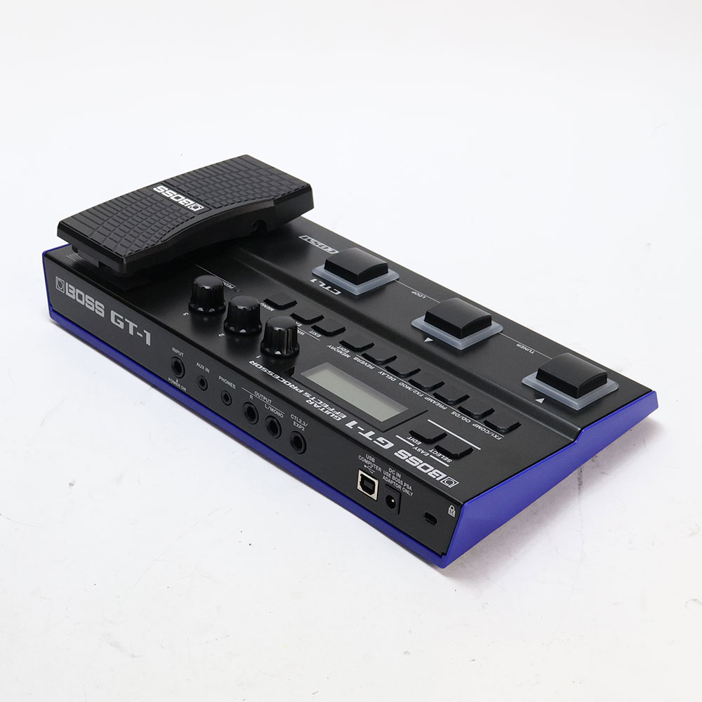【中古】ボス マルチエフェクター BOSS GT-1 Guitar Effect Processor 全体