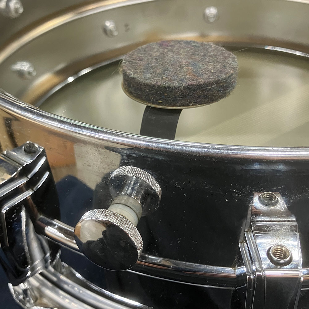 【中古】 スネアドラム ラディック Ludwig LM400 Supraphonic 14x5 スネアドラム 1960年代 ビンテージスネア ミュート部