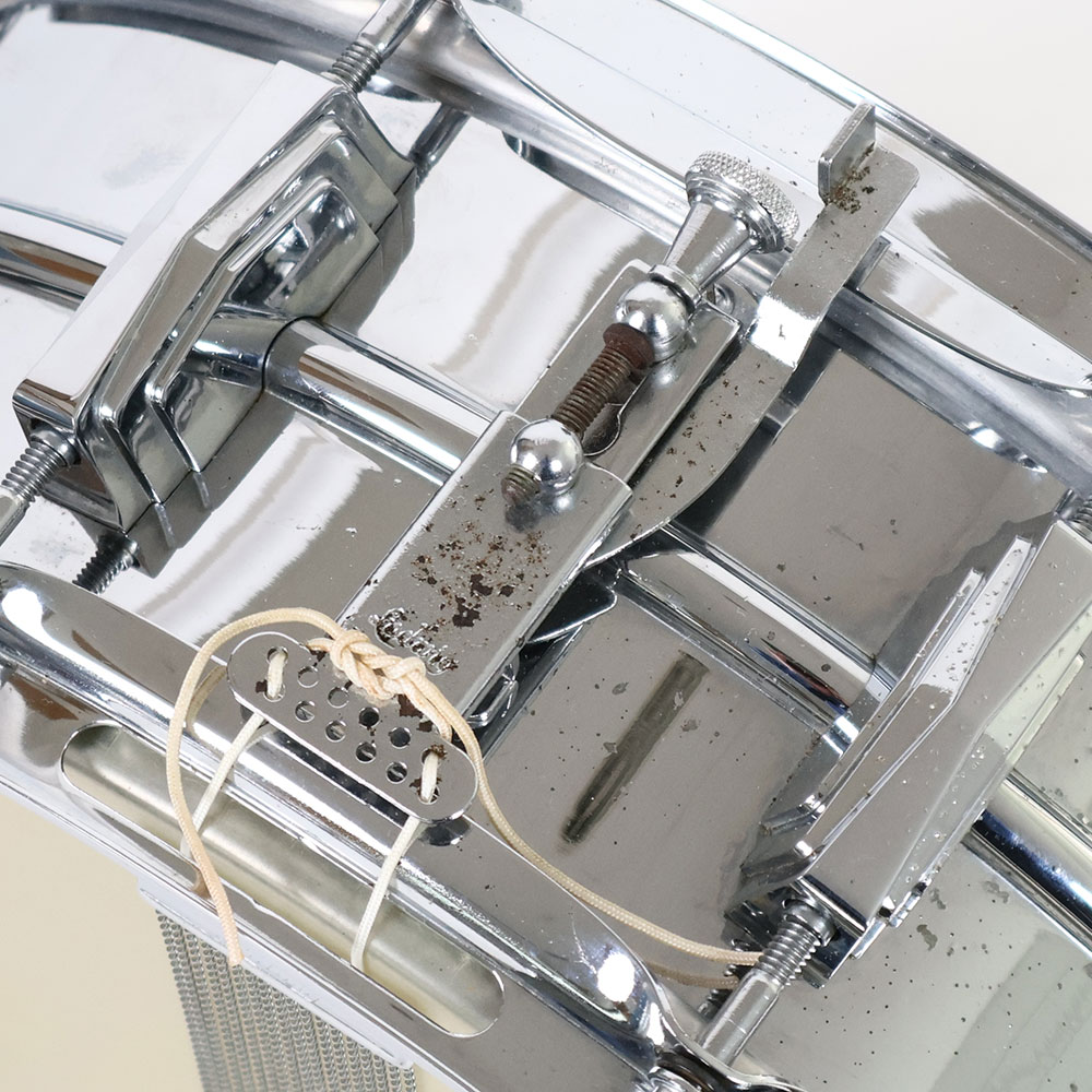 【中古】 スネアドラム ラディック Ludwig LM400 Supraphonic 14x5 スネアドラム 1960年代 ビンテージスネア 側面