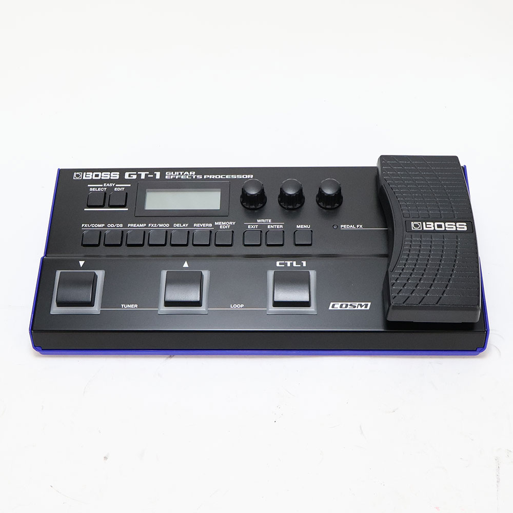 【中古】ボス マルチエフェクター BOSS GT-1 Guitar Effect Processor 正面