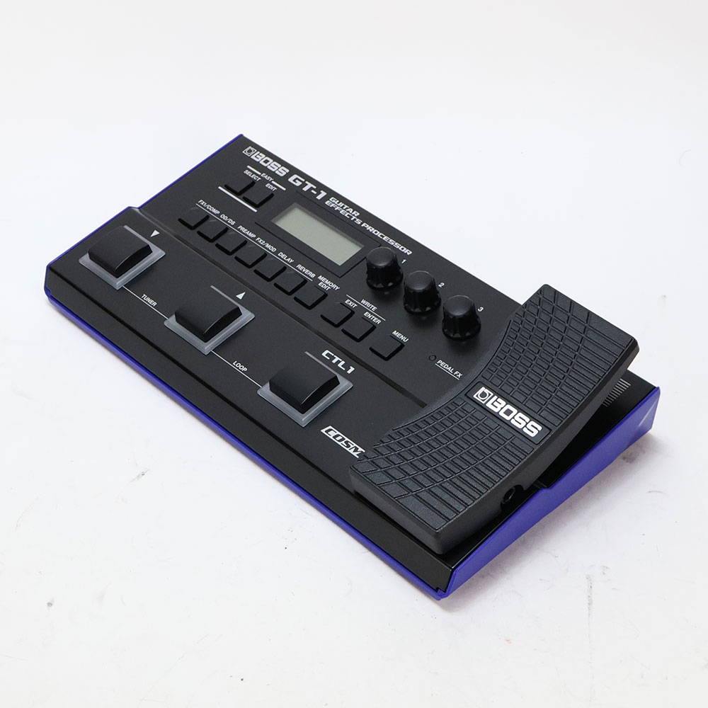 【中古】ボス マルチエフェクター BOSS GT-1 Guitar Effect Processor 全体