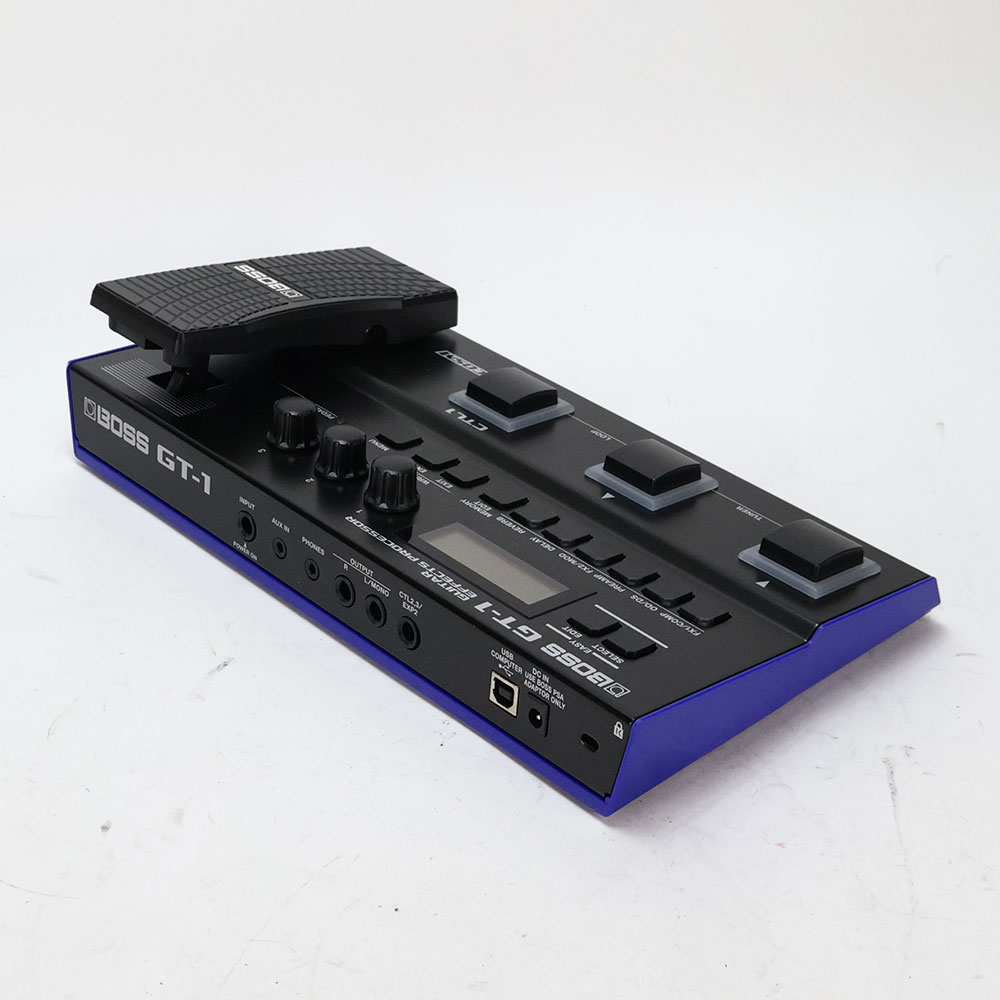 【中古】ボス マルチエフェクター BOSS GT-1 Guitar Effect Processor 全体