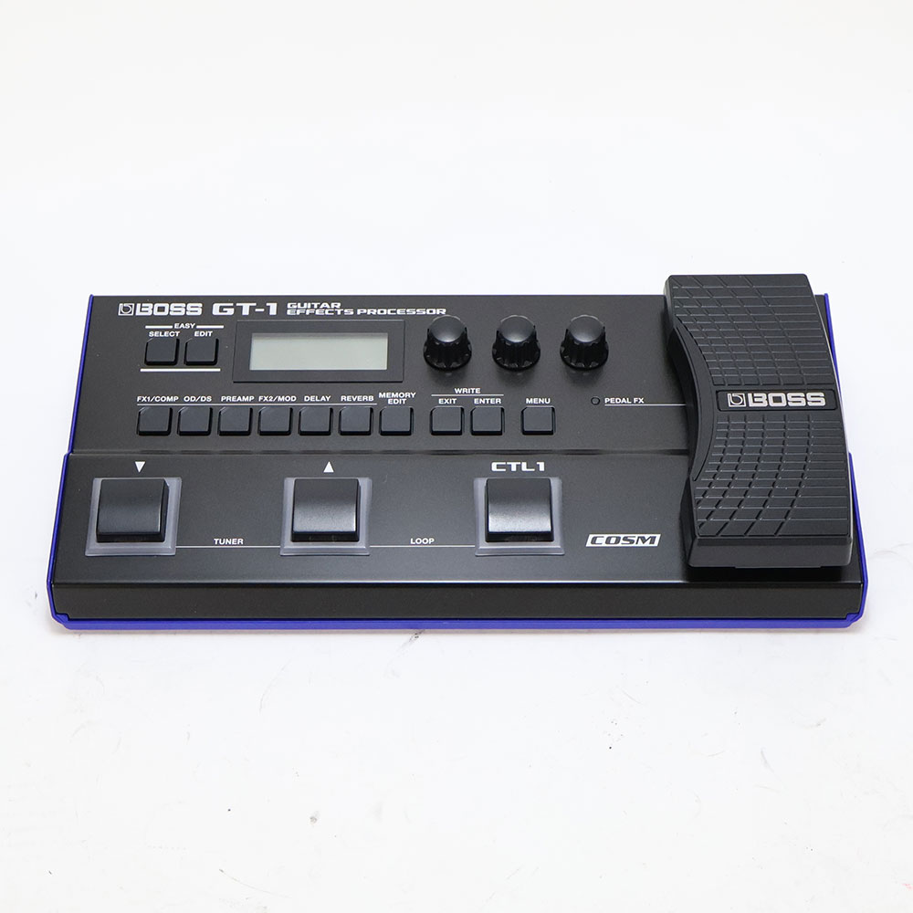 【中古】ボス マルチエフェクター BOSS GT-1 Guitar Effect Processor 正面