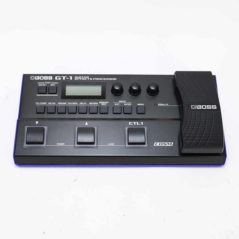 【中古】ボス マルチエフェクター BOSS GT-1 Guitar Effect Processor 正面