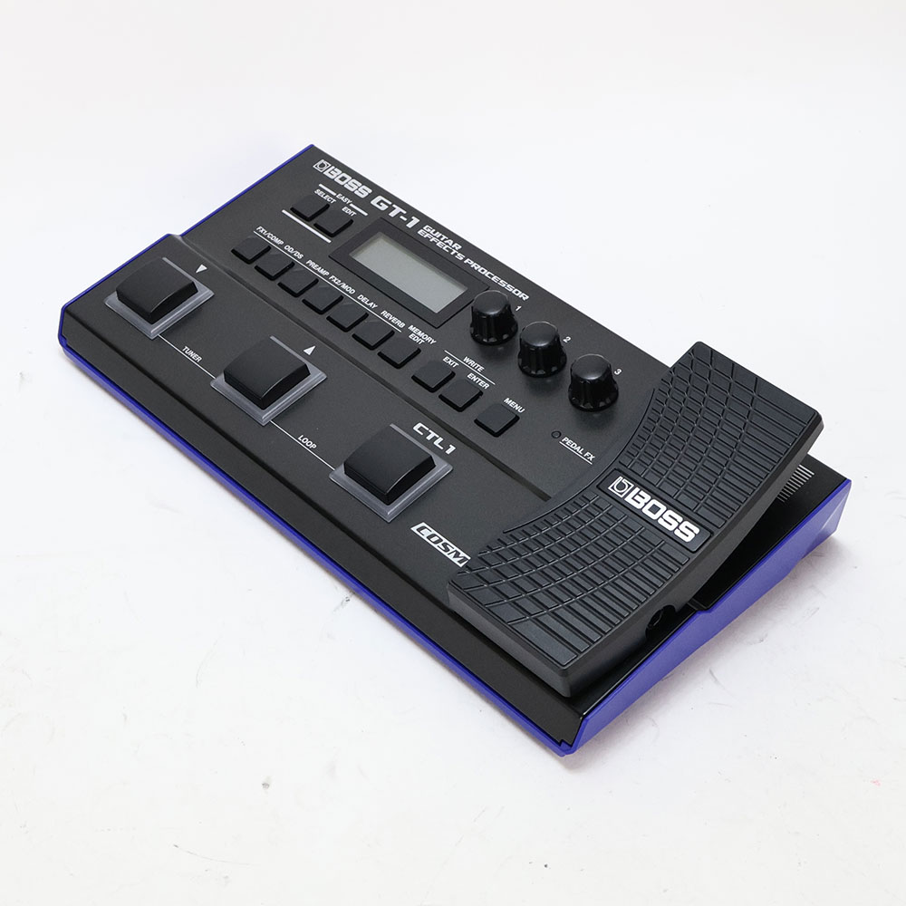 【中古】ボス マルチエフェクター BOSS GT-1 Guitar Effect Processor 全体