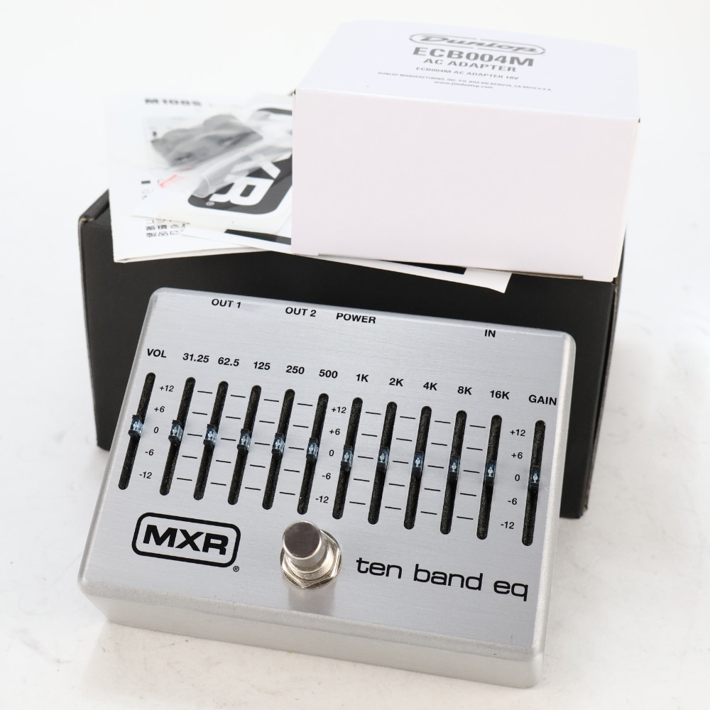 【中古】 MXR グラフィックイコライザー エフェクター M108S 10 Band Graphic EQ ギターエフェクター M-108S
