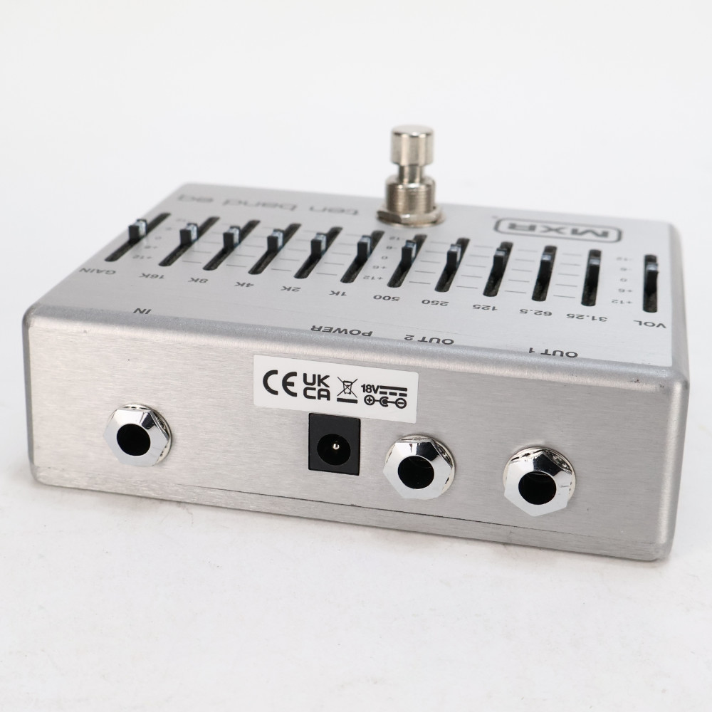 【中古】 MXR グラフィックイコライザー エフェクター M108S 10 Band Graphic EQ ギターエフェクター M-108S インサート 