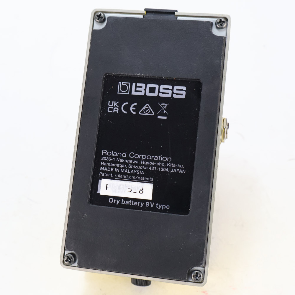 【中古】 スーパーオーバードライブ エフェクター BOSS SD-1 Super Over Drive ギターエフェクター 本体画像 裏