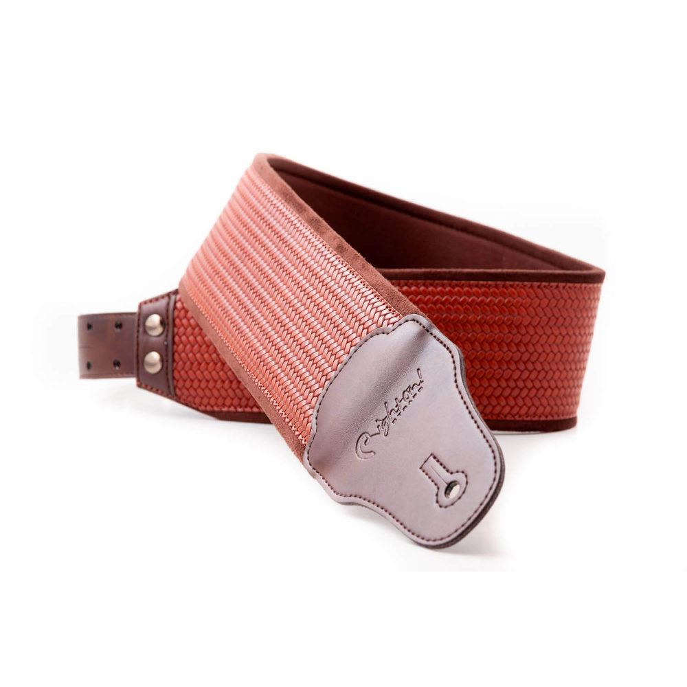 Righton! STRAPS ライトオンストラップ BOND-80 Brown ギターストラップ サブ画像1