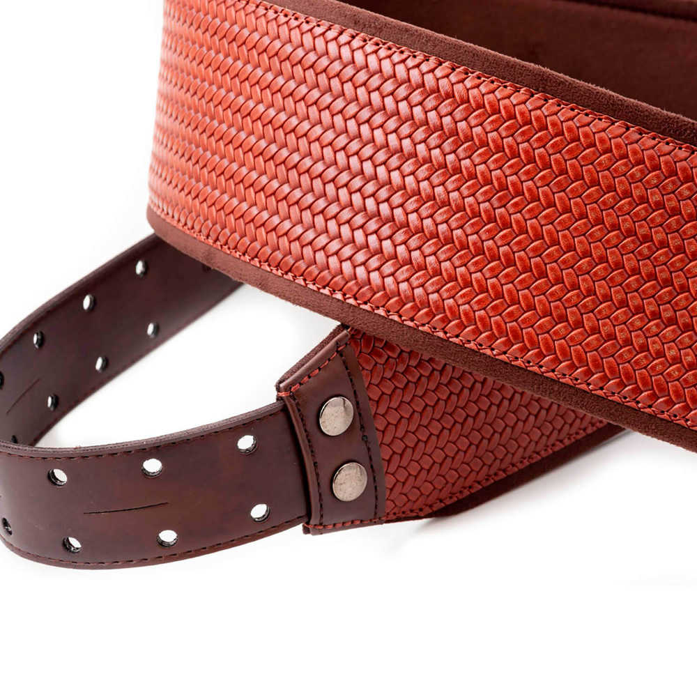 Righton! STRAPS ライトオンストラップ BOND-80 Brown ギターストラップ サブ画像4