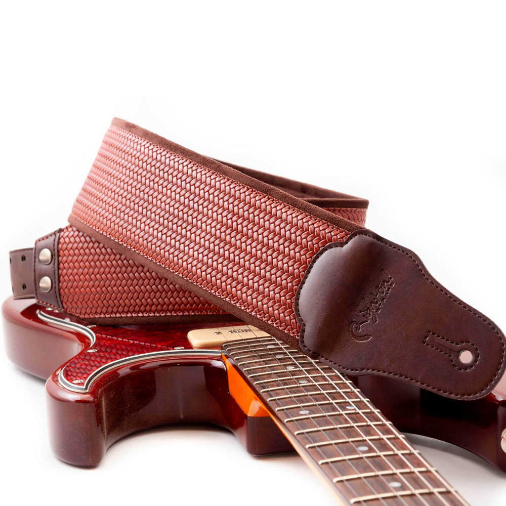 Righton! STRAPS ライトオンストラップ BOND-80 Brown ギターストラップ サブ画像6