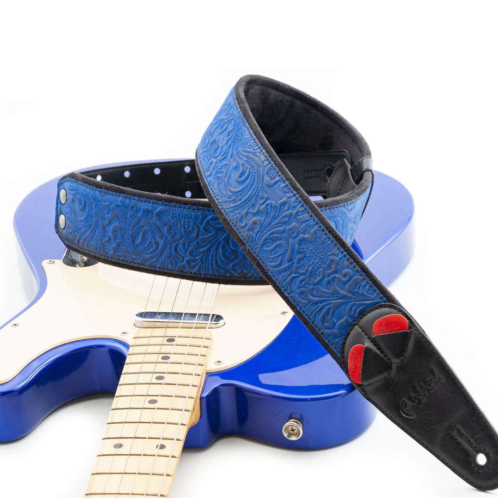 Righton! STRAPS ライトオンストラップ Sandokan-60 Blue ギターストラップ サブ画像5