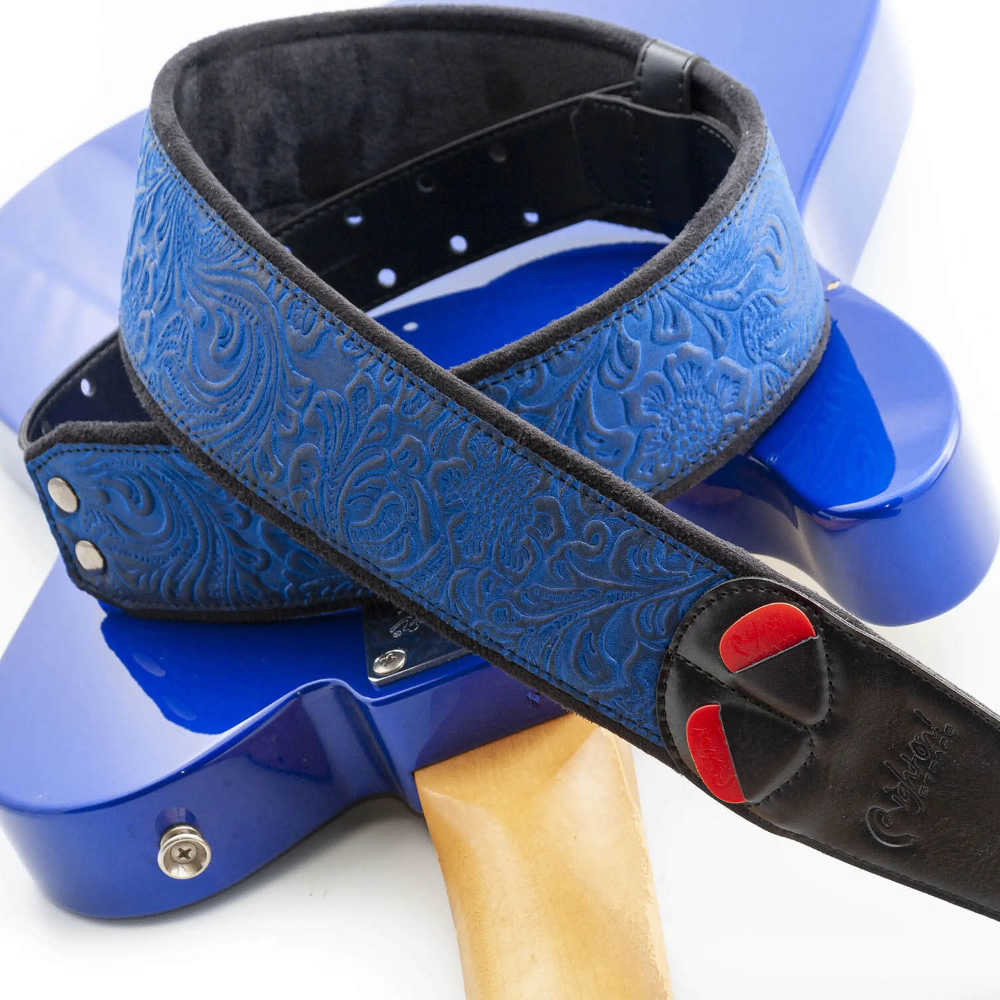 Righton! STRAPS ライトオンストラップ Sandokan-60 Blue ギターストラップ サブ画像6