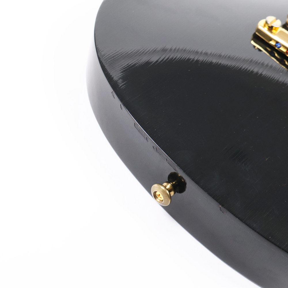 【中古】 エレキギター Gibson Les Paul Studio Ebony(Black) 2017年製 ギブソン レスポールスタジオ 3.82kg 塗装剥げ