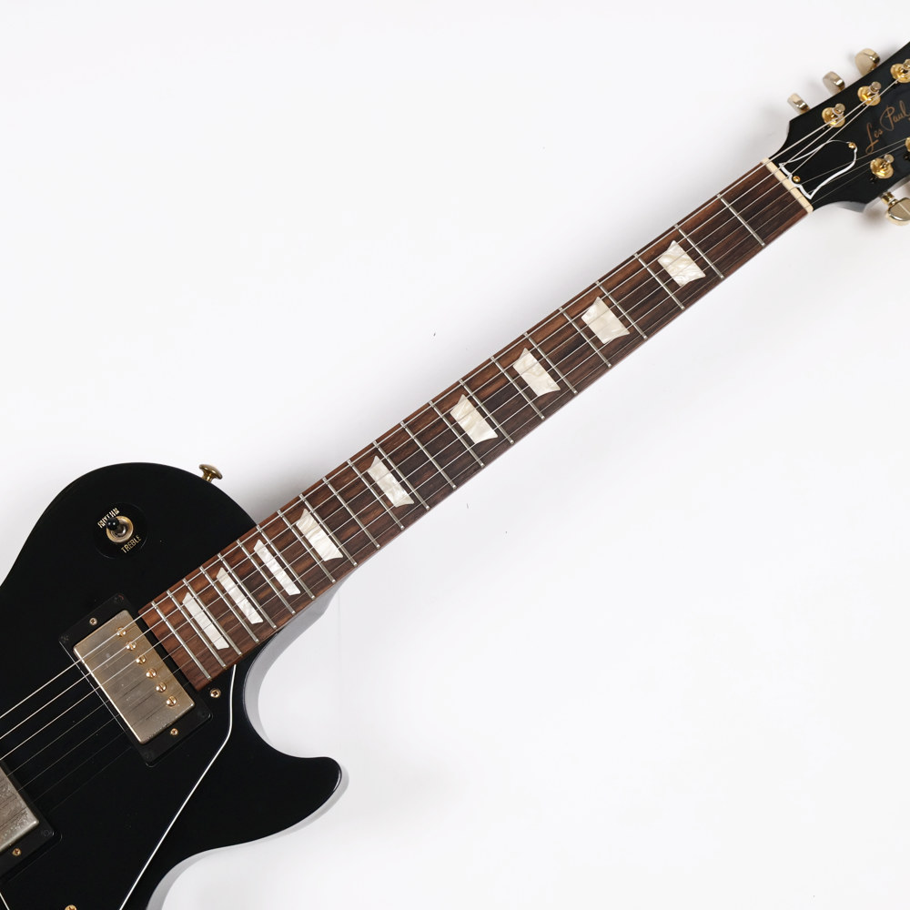 【中古】 エレキギター Gibson Les Paul Studio Ebony(Black) 2017年製 ギブソン レスポールスタジオ 3.82kg 指板