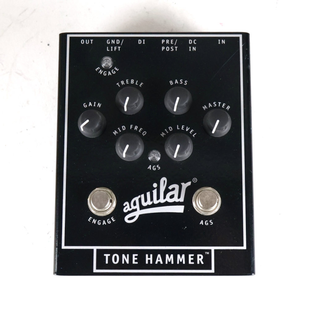 【中古】 ベースプリアンプ DI アギュラー AGUILAR TONE HAMMER ダイレクトボックス プリアンプ