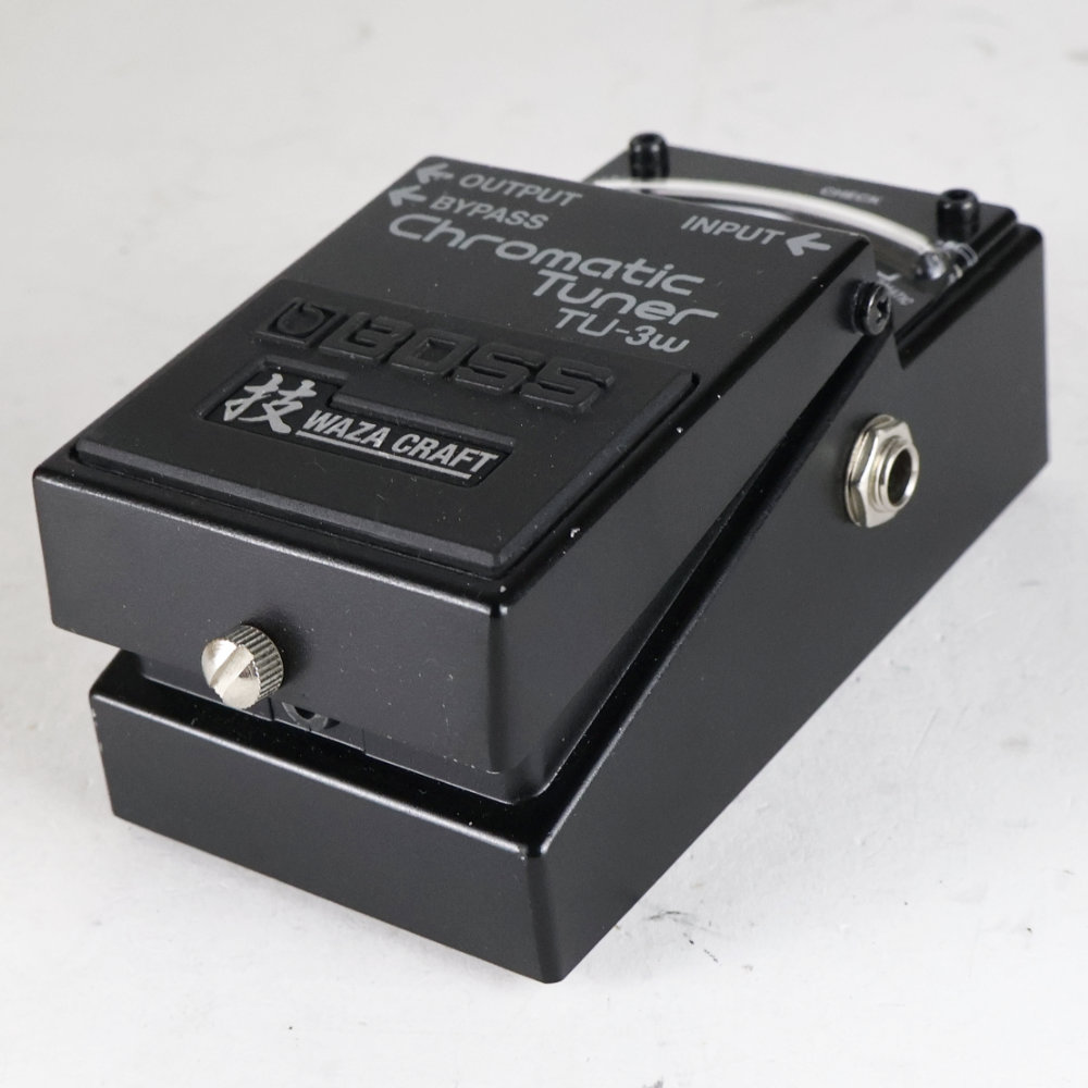 【中古】 BOSS TU-3W Chromatic Tuner WAZA CRAFTシリーズ ギターチューナー 側面