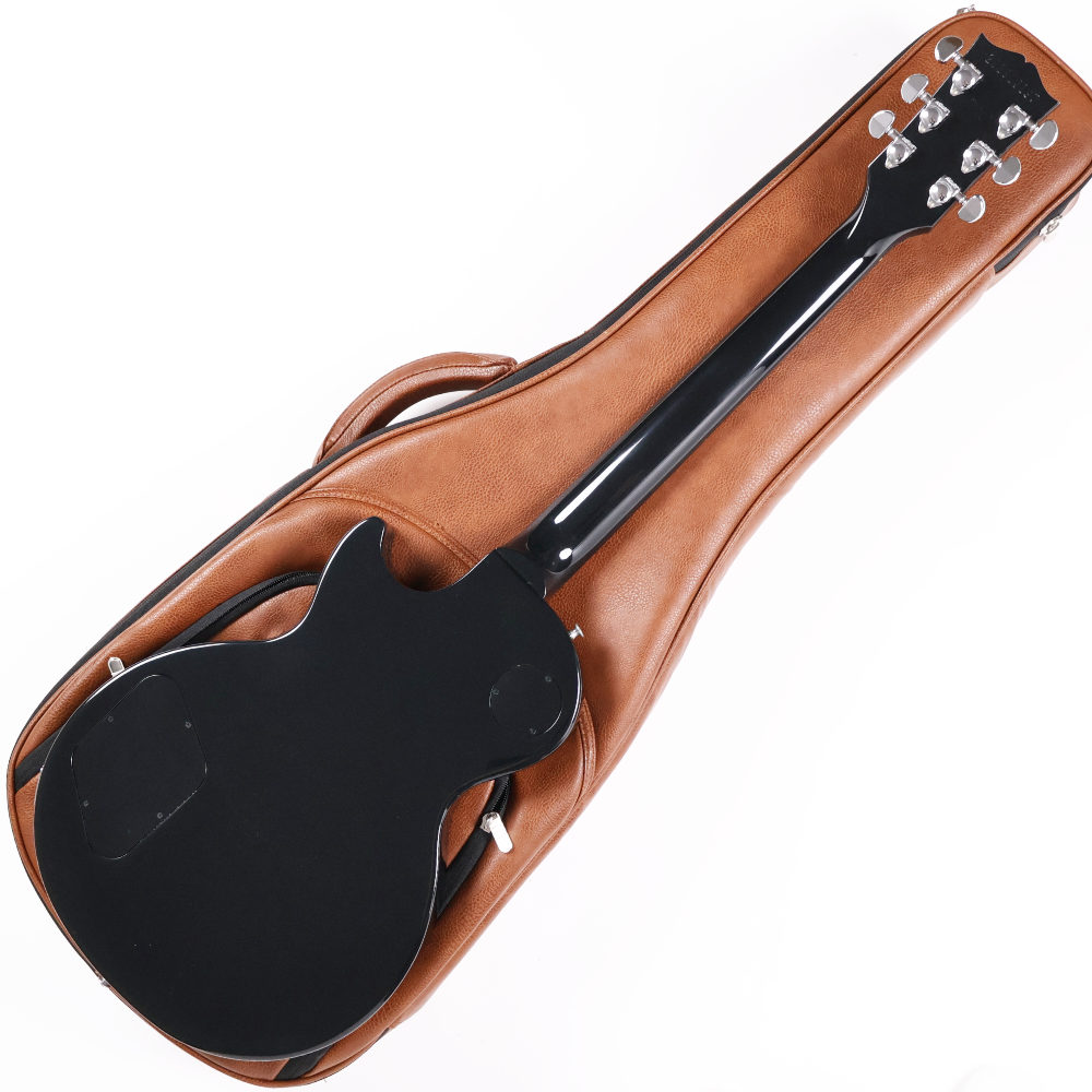 【中古】 エレキギター GIBSON Les Paul Studio Ebony Black 2021年製 3.94kg ギブソン レスポール スタジオ ブラック ボディバック画像 
