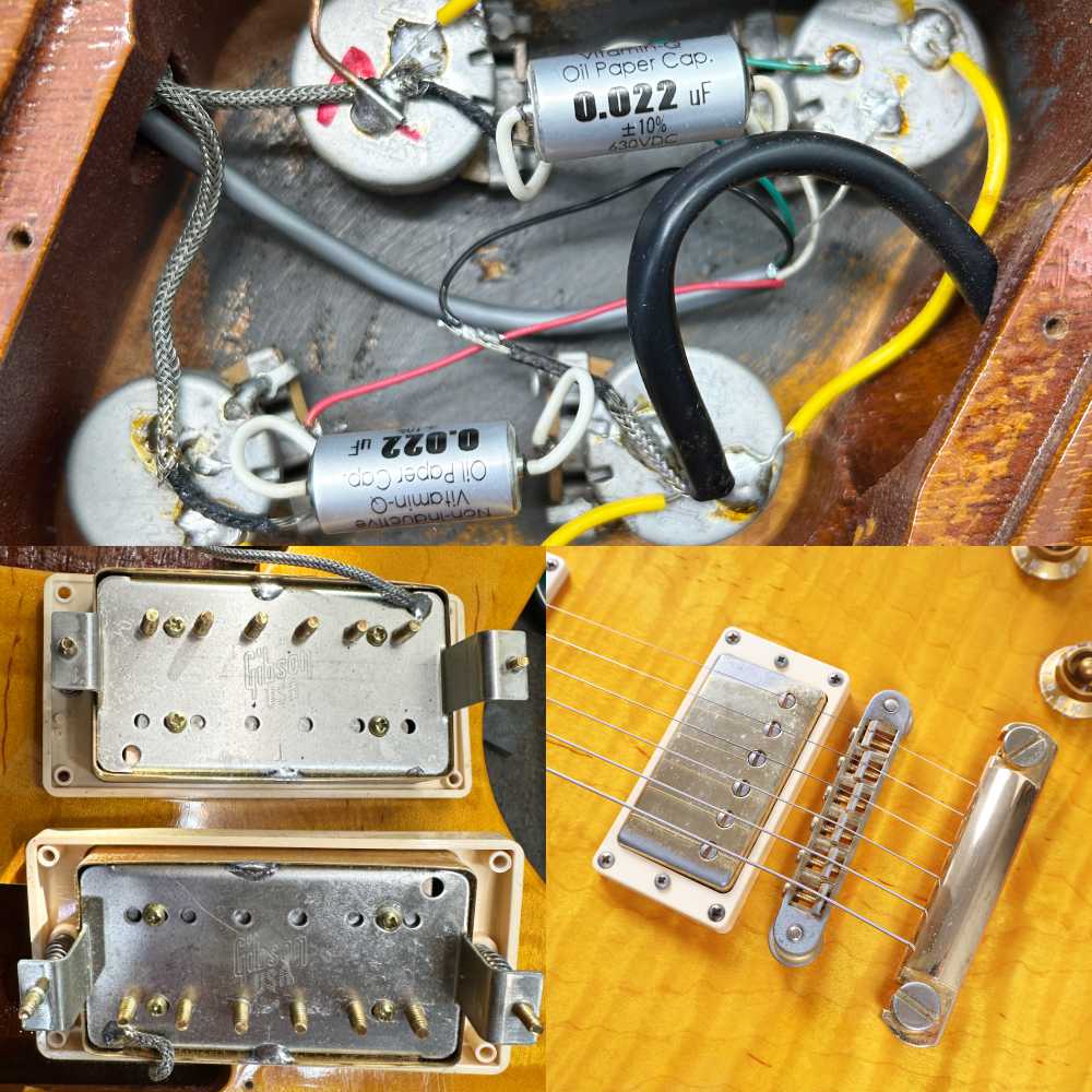 【中古】 エレキギター Gibson Les Paul Junior Special Plus Trans Amber Gold Hardware 2001年製 ギブソン レスポール ジュニアスペシャル  AAメイプルトップ 内部 